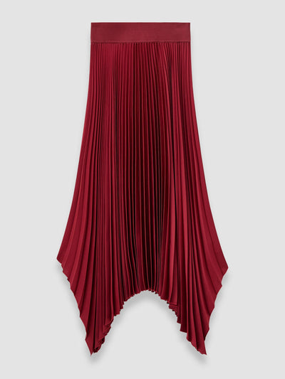 Joseph Ade knit weave plissé skirt at Collagerie