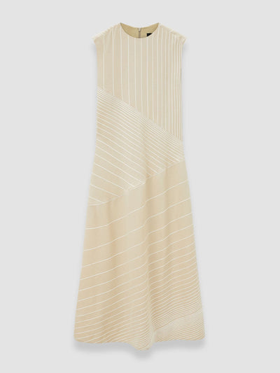 Joseph Maryse embroidered stripes dress at Collagerie
