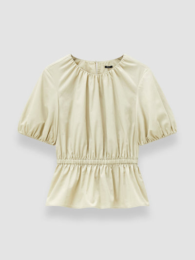 Joseph Merlin cotton sateen blouse at Collagerie
