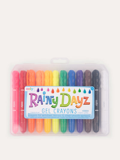 Ooly Rainy Dayz crayons (set of 12) at Collagerie