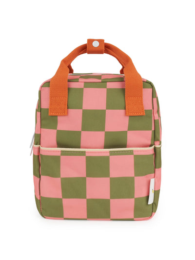 Kidly Small checkerboard backpack at Collagerie