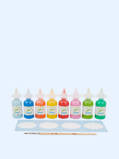 Kidly 8 bottles of poster paint at Collagerie