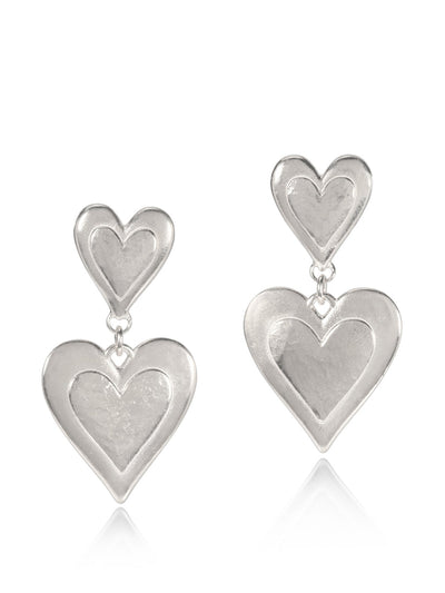 Kitty Joyas Mi Corazon Drops earrings at Collagerie