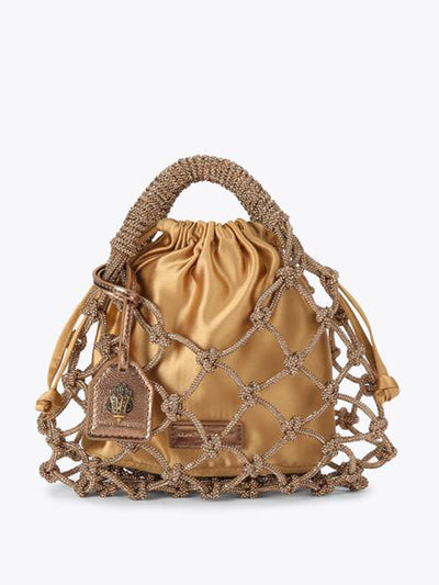 Kurt Geiger London Small macrame bag at Collagerie