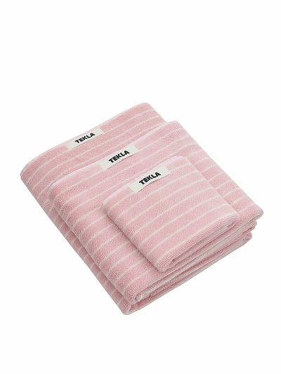 Tekla Organic cotton towels (set of 3) at Collagerie