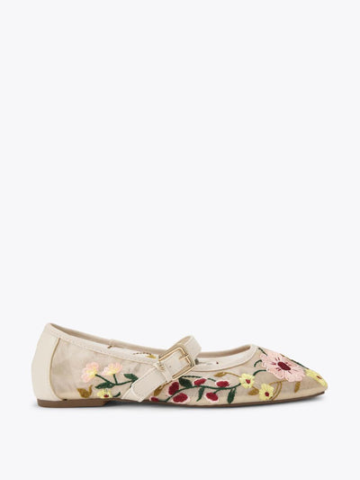 Kurt Geiger Nina mesh flats at Collagerie