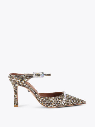 Kurt Geiger Strass point mules at Collagerie