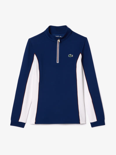 Lacoste Slim fit tennis layering sweatshirt at Collagerie