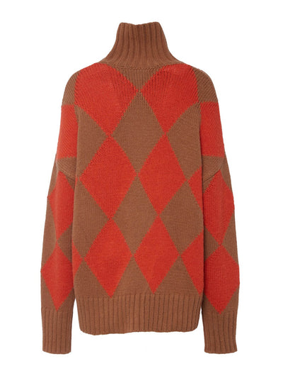 La DoubleJ Argyle sweater at Collagerie