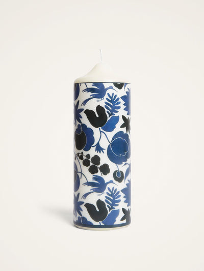 La DoubleJ Printed pillar candle at Collagerie