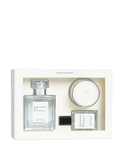 Maison Louis Marie No.04 Bois de Balincourt luxury gift set at Collagerie