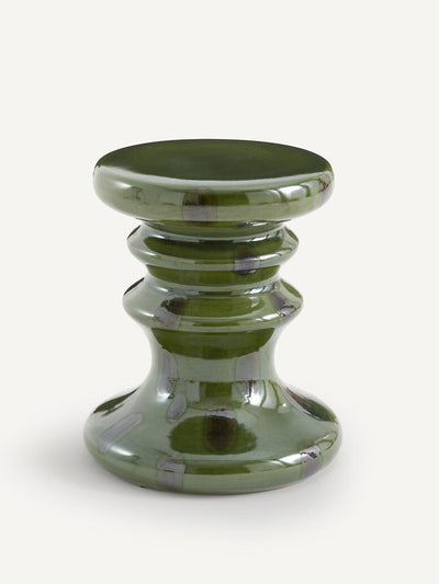 Am.Pm. Lulla glazed ceramic side table at Collagerie