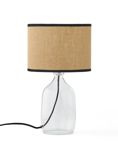 La Redoute Interieurs Ania glass & linen table lamp at Collagerie