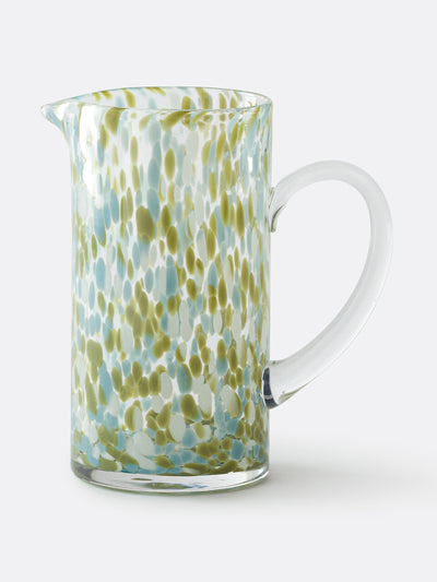 La Redoute Interieurs Dotio speckled glass carafe at Collagerie