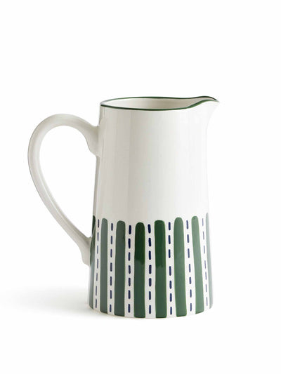 La Redoute Interieurs Patterned earthenware jug at Collagerie