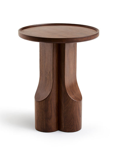 AM.PM Stigido solid walknut side table at Collagerie