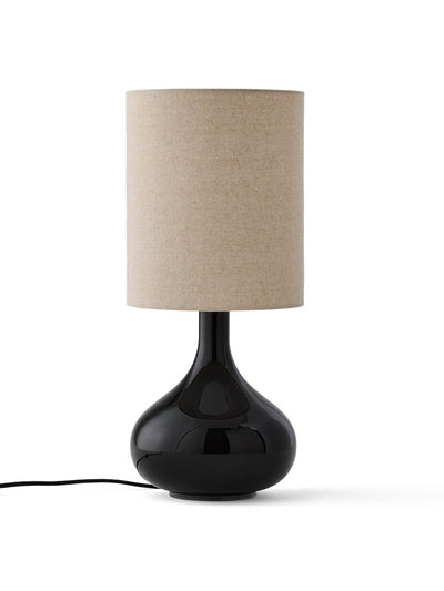 La Redoute Interieurs Juna glass & linen table lamp at Collagerie