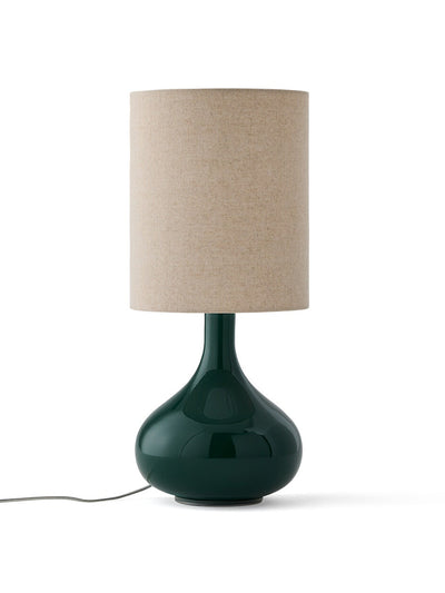 La Redoute Interieurs Juna glass & linen table lamp at Collagerie