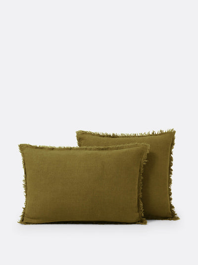La Redoute Interieurs Linange 100% pre-washed linen cushion cover at Collagerie