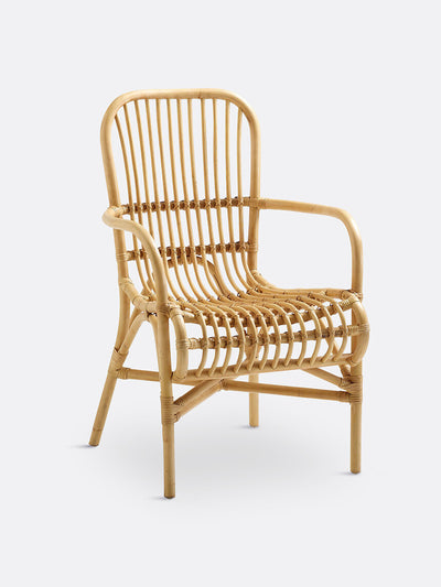 La Redoute Interieurs Malu rattan table armchair at Collagerie