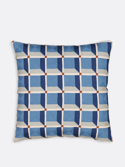 La Redoute Interieurs Mauro cushion cover in embroidered cotton at Collagerie