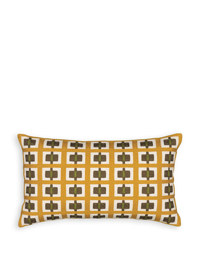 La Redoute Interieurs Mauro embroidered cushion cover at Collagerie