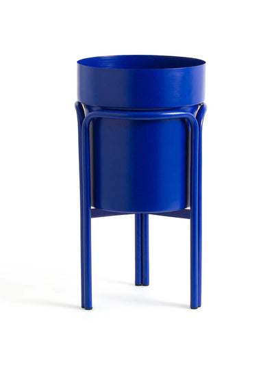 La Redoute Interieurs Ocardo high raised metal planter at Collagerie