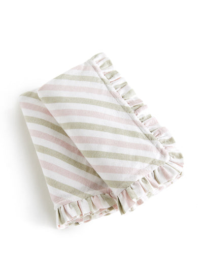 La Redoute Interieurs Striped cotton napkins (set of 2) at Collagerie