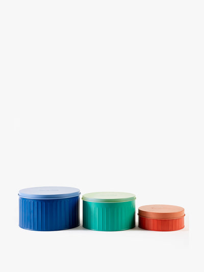 Sur La Table Colour Me Happy nesting cake tins (set of 3) at Collagerie
