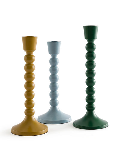 La Redoute Interieurs Riya metal candle holders (set of 3) at Collagerie