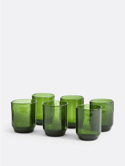 La Redoute Interieurs Faraji bubbled glass tumblers (set of 6) at Collagerie