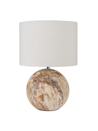 So'Home Natural stone effect ceramic table lamp at Collagerie