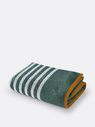 La Redoute Interieurs Scenario calanques stripe terry bath sheet at Collagerie