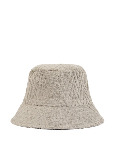 Labeca London Stone grey terry hat at Collagerie