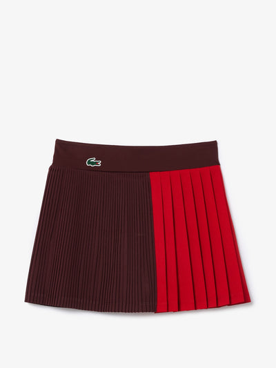 Lacoste Ultra dry tennis skirt with liner at Collagerie