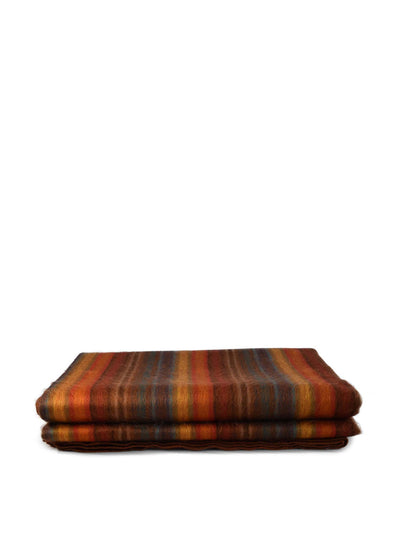 Laipaca Autumn Sunset alpaca wool blanket at Collagerie