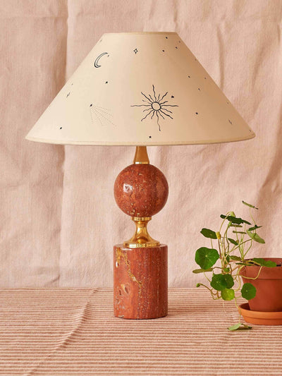 Hum London Medium cone Celestial lampshade at Collagerie