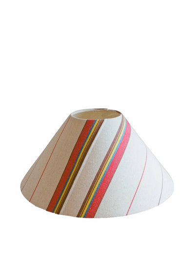 Hum London Reworked lampshade in cone shape at Collagerie