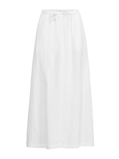 Lands' End Women's drawstring linen skirt at Collagerie