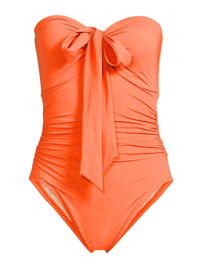Lands' End Women's multi-way bandeau slender swimsuit at Collagerie