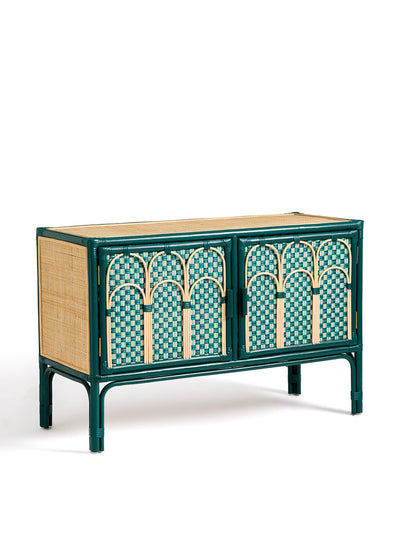La Redoute Interieurs Bogota rattan and braided cane sideboard at Collagerie