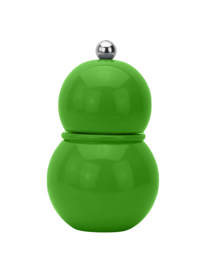 Addison Ross Leaf green Chubbie salt and pepper grinder at Collagerie
