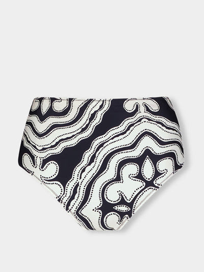 Lemlem High waist bikini bottoms at Collagerie