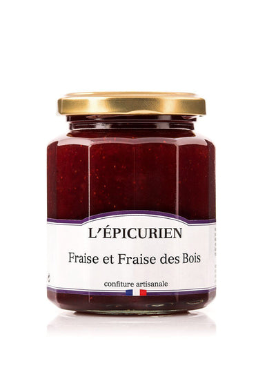 L’Epicurien Strawberry and wild strawberry jam at Collagerie