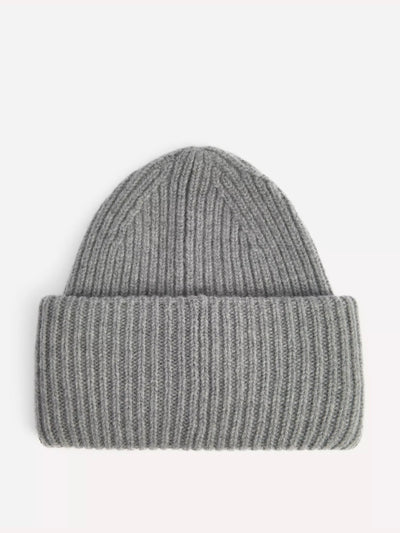 Acne Studios Face logo beanie hat at Collagerie