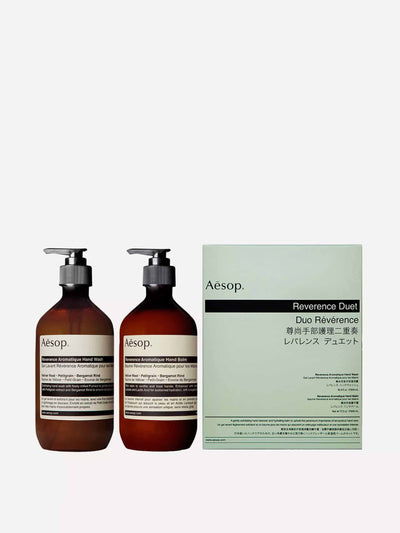 Aesop Reverence aromatique hand care (set of 2) at Collagerie