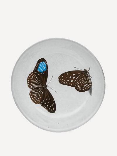 Astier De Villatte Butterfly plate at Collagerie