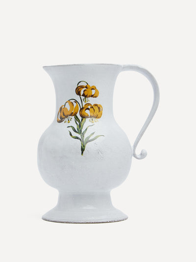 Astier De Villatte Mountain lily pitcher at Collagerie
