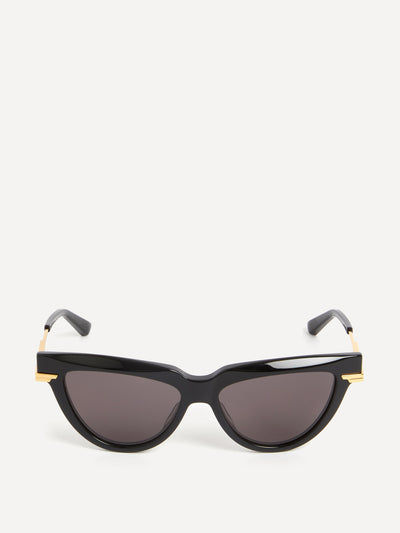 Bottega Veneta Acetate cat eye sunglasses at Collagerie