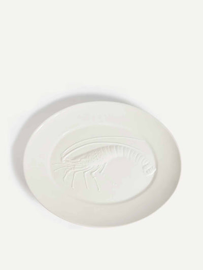 Liberty London Ceramic shrimp platter at Collagerie